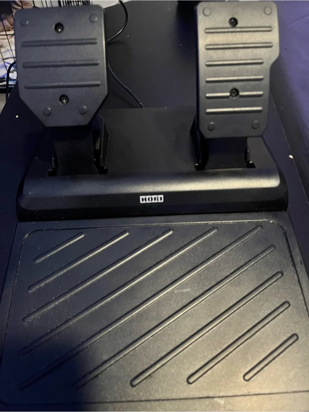 Sony Black Racing Wheel with Pedals